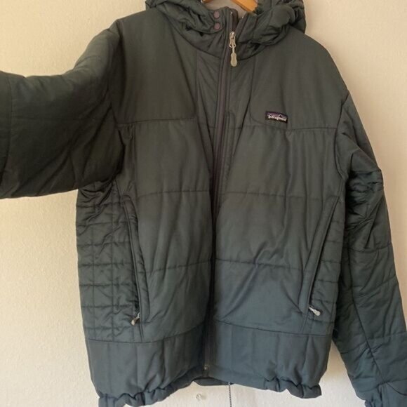 Patagonia sz L Teal Rubicon Rider Ski snowboard jacket great pre owned condition - Picture 3 of 12